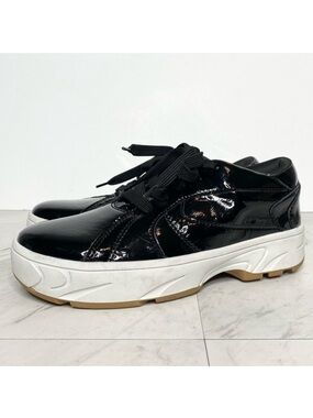 Jeffrey Campbell Limit Platform Black Patent Sneaker 8